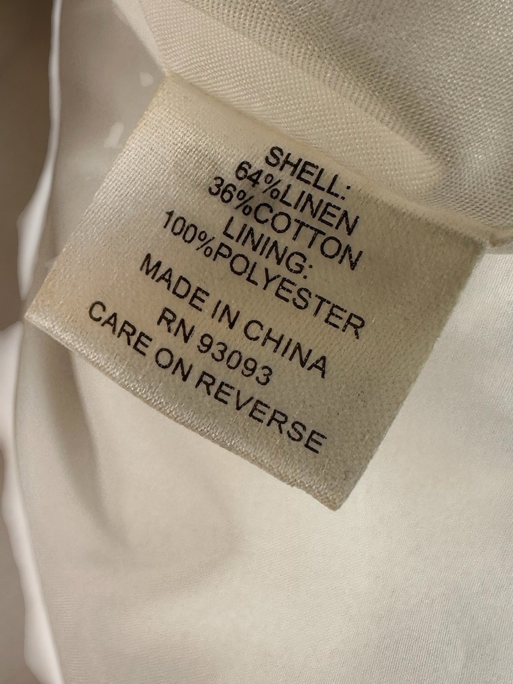 Tyler Boe Floral Jasmine Belted Dress Linen Blend Shift Small Y2K - Picture 13 of 14